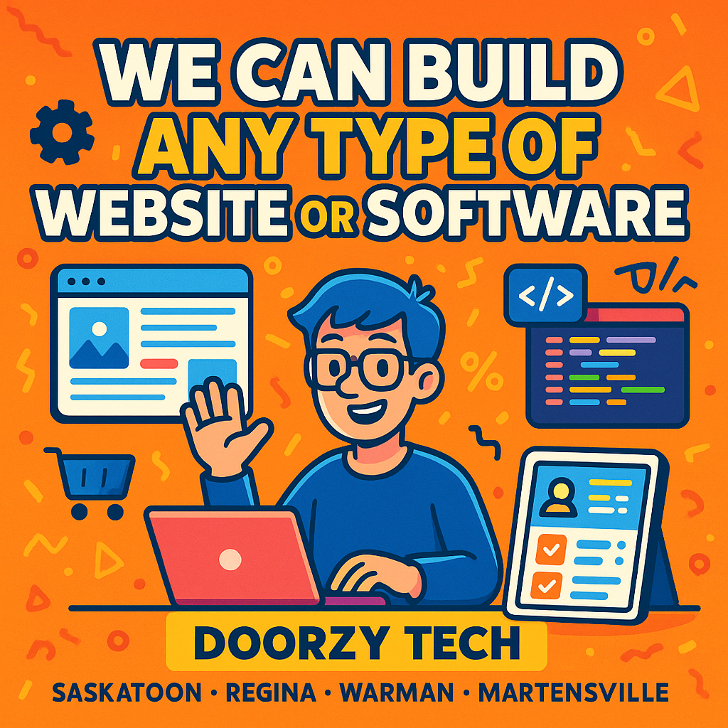 Doorzy Tech Can Build Any Website or Software — 10+ Years of Professional Development