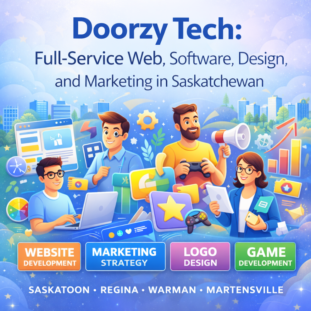Doorzy Tech: Full-Service Web, Software, Design, and Marketing in Saskatchewan
