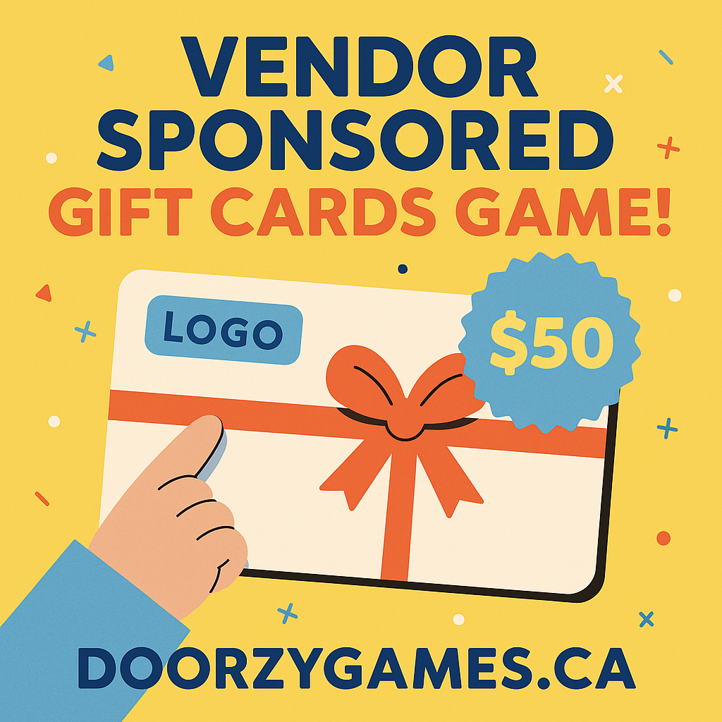 DoorzyGames.ca — How Vendors Can Sponsor Gift Cards and Grow Their Business