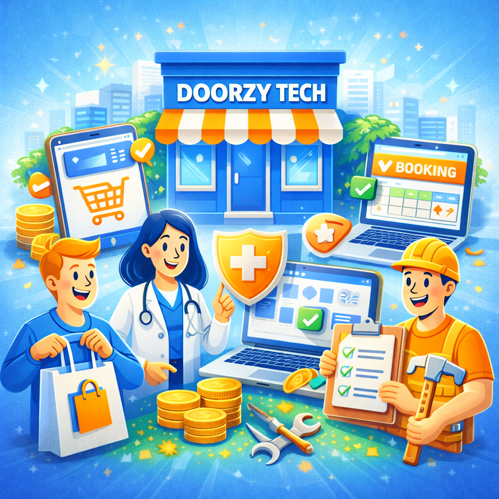 Industry-Specific Website and Software Solutions Built by Doorzy Tech