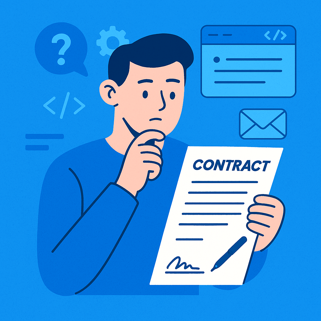 Read Before You Sign: Protect Yourself Before Starting a Web or Software Development Project