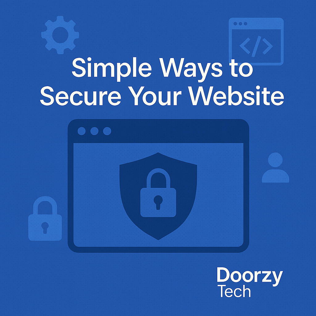 Simple Ways to Secure Your Website