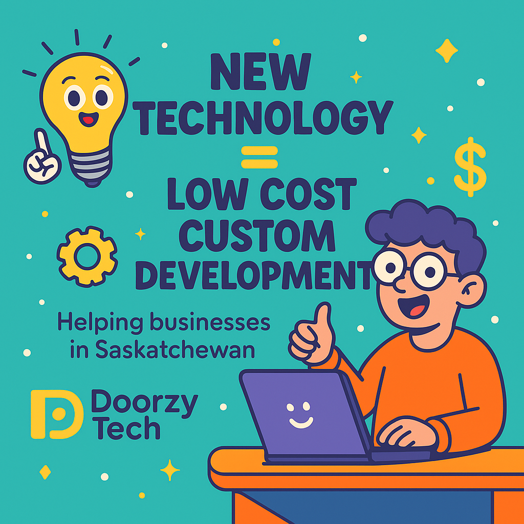 Doorzy Tech’s New Technology Brings Affordable Custom Development to Saskatchewan