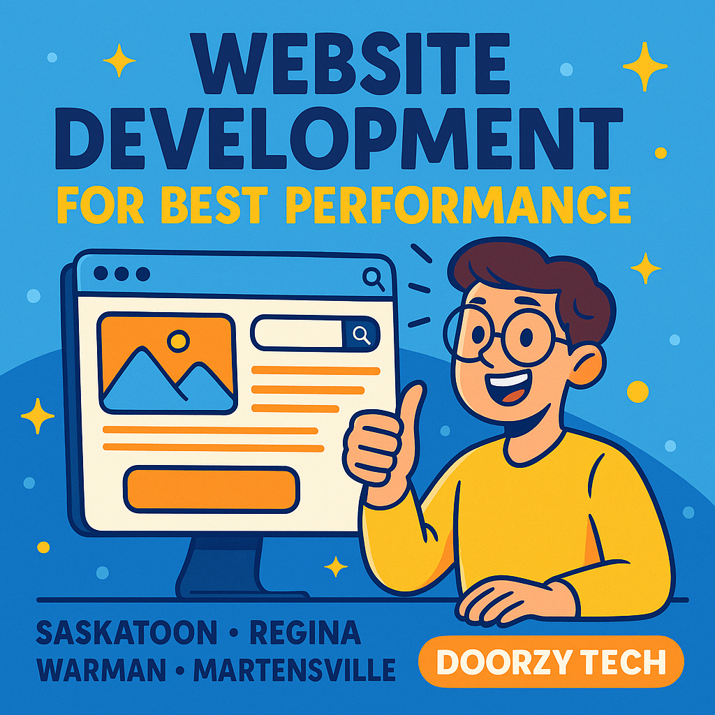 Website Development for the Best Performance in Saskatoon, Regina, Warman & Martensville