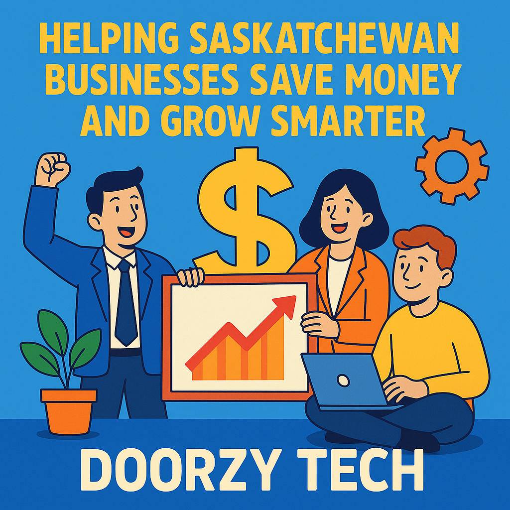 Helping Saskatchewan Businesses Save Money and Grow Smarter With Doorzy Tech